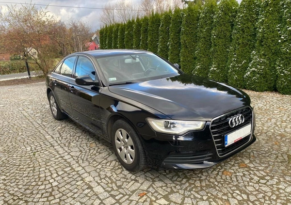 Audi A6 cena 61900 przebieg: 246000, rok produkcji 2014 z Wrocław małe 667
